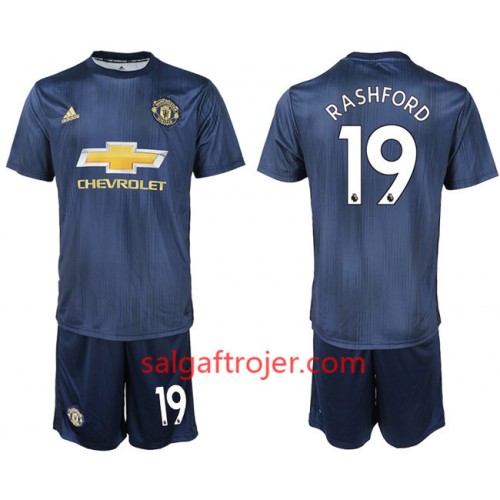 Manchester United Fodboldtrøjer RASHFORD 19 Børn 3. sæt 2018/19 Kort ærmer Manchester United Fodboldtrøjer RASHFORD 19 Børn 3. sæt 2018/19 Kort ærmer